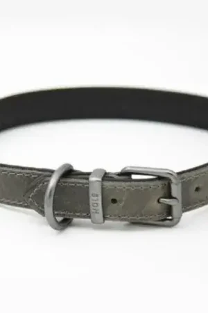 51 Milano Collar Classic Grey 10 mm x 36 cm Gecertificeerd